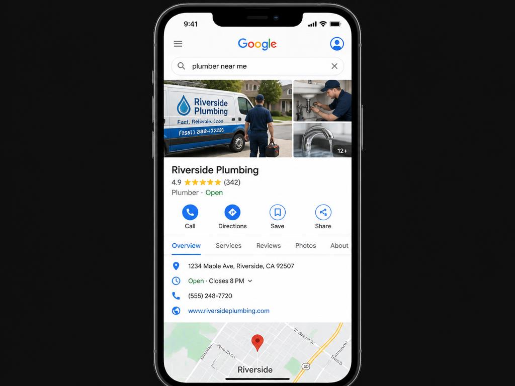Google Business Profile Showcase